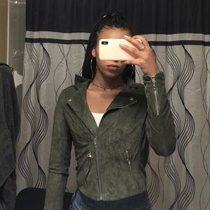 Army green jacket